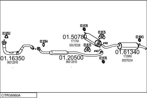 Изпускателна система MTS                 