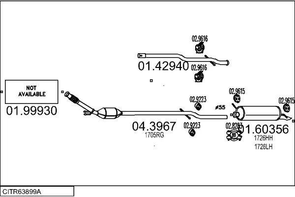 Изпускателна система MTS                 