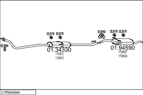 Изпускателна система MTS                 