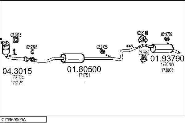 Изпускателна система MTS                 