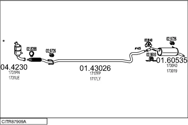 Изпускателна система MTS                 