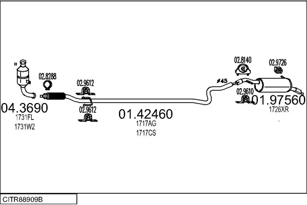 Изпускателна система MTS                 