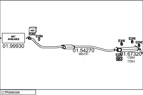 Изпускателна система MTS                 