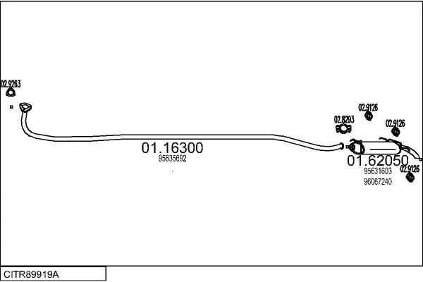 Изпускателна система MTS                 