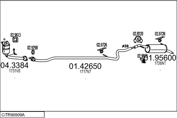 Изпускателна система MTS                 