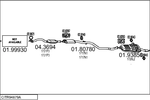 Изпускателна система MTS                 