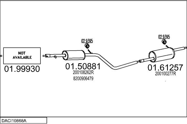 Изпускателна система MTS                 