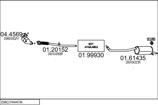 Изпускателна система MTS                 