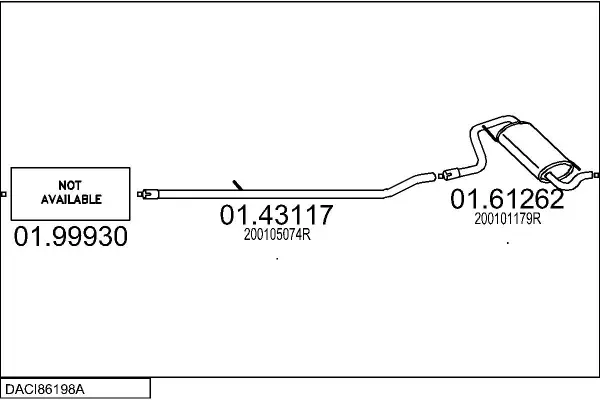 Изпускателна система MTS                 