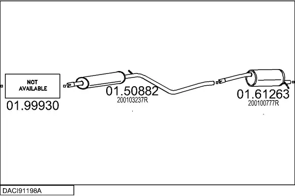 Изпускателна система MTS                 