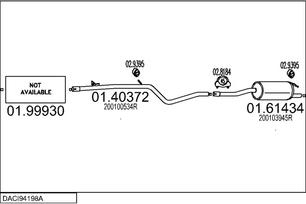Изпускателна система MTS                 