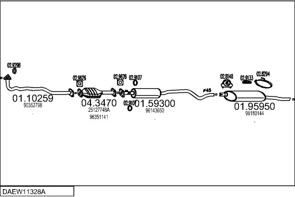 Изпускателна система MTS                 