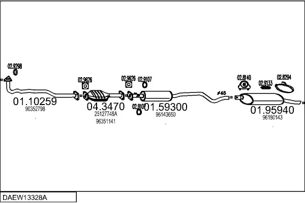 Изпускателна система MTS                 