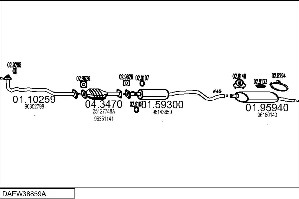 Изпускателна система MTS                 
