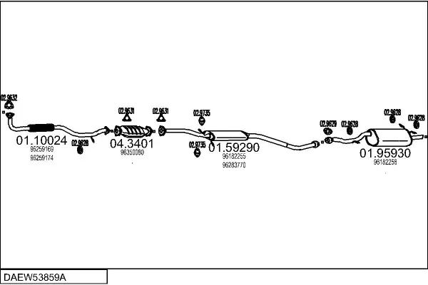 Изпускателна система MTS                 
