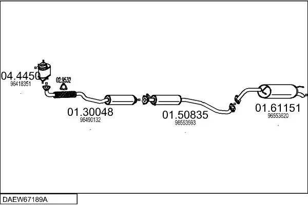 Изпускателна система MTS                 