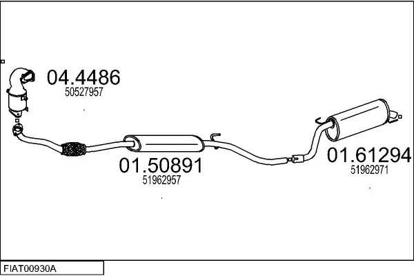 Изпускателна система MTS                 