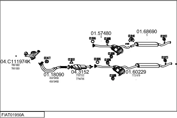 Изпускателна система MTS                 