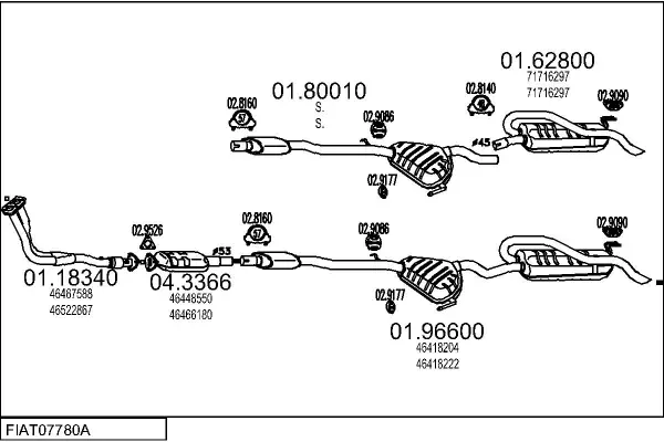 Изпускателна система MTS                 