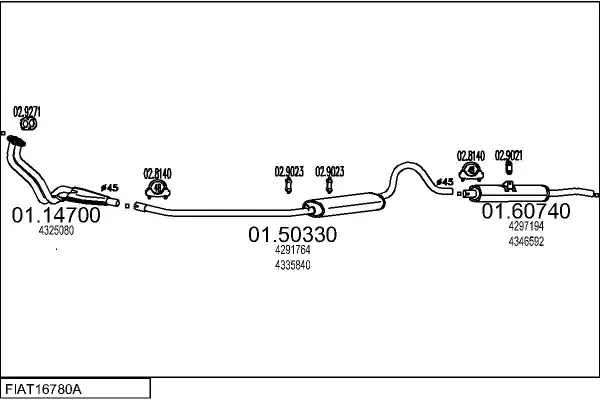 Изпускателна система MTS                 