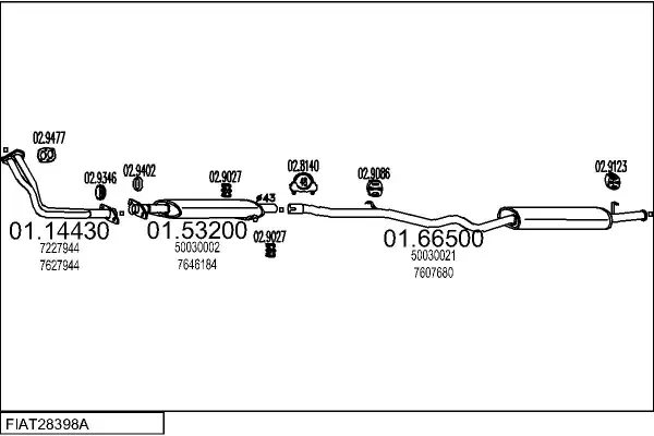 Изпускателна система MTS                 