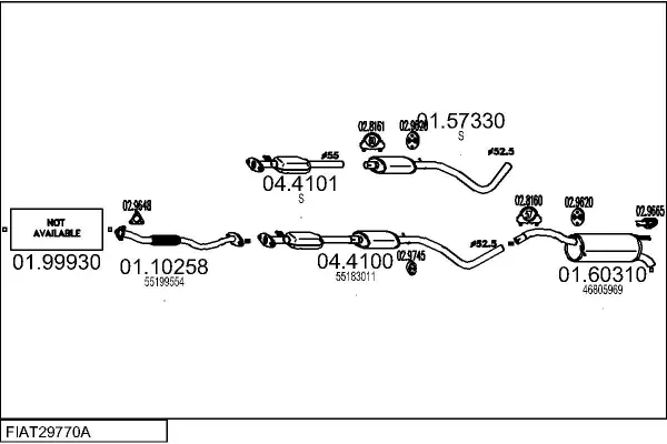 Изпускателна система MTS                 