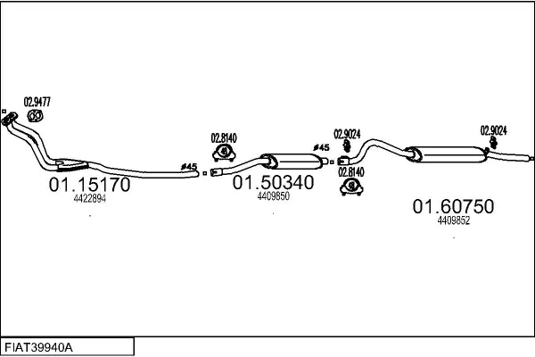 Изпускателна система MTS                 