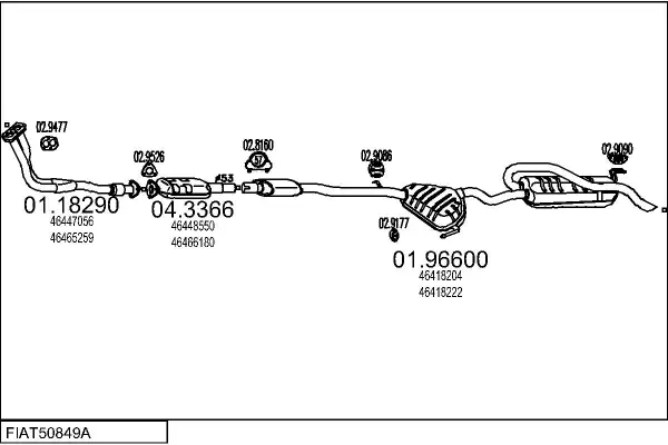 Изпускателна система MTS                 