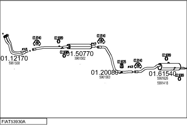 Изпускателна система MTS                 