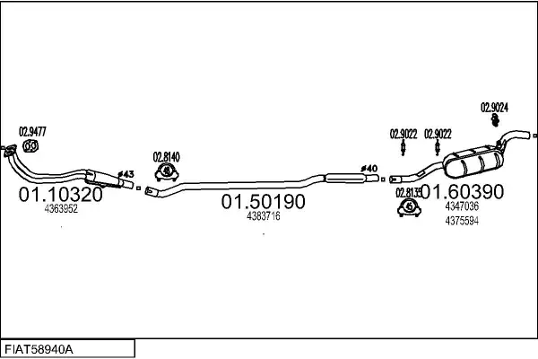 Изпускателна система MTS                 