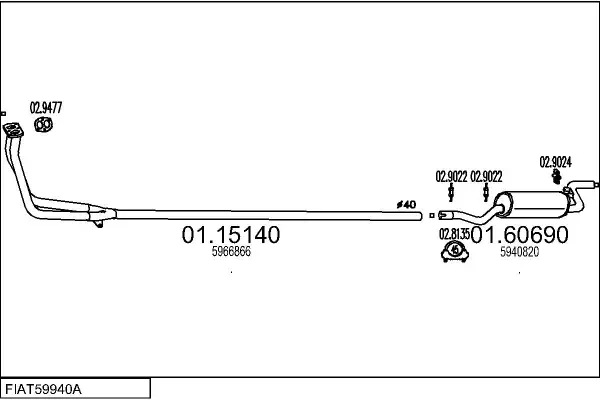 Изпускателна система MTS                 