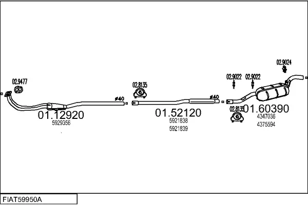 Изпускателна система MTS                 