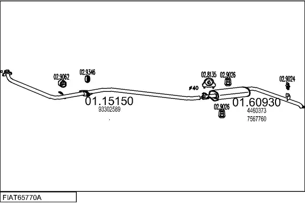 Изпускателна система MTS                 