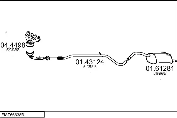 Изпускателна система MTS                 