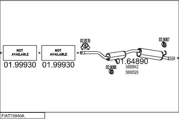 Изпускателна система MTS                 