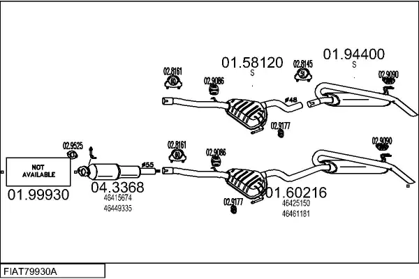 Изпускателна система MTS                 