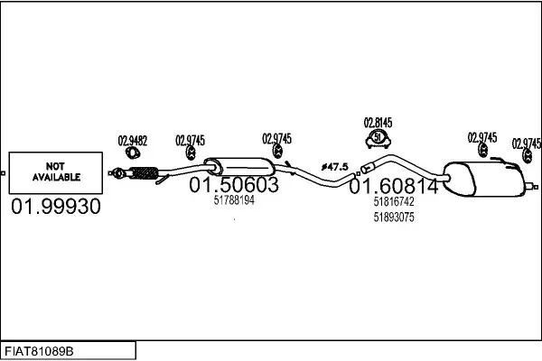 Изпускателна система MTS                 