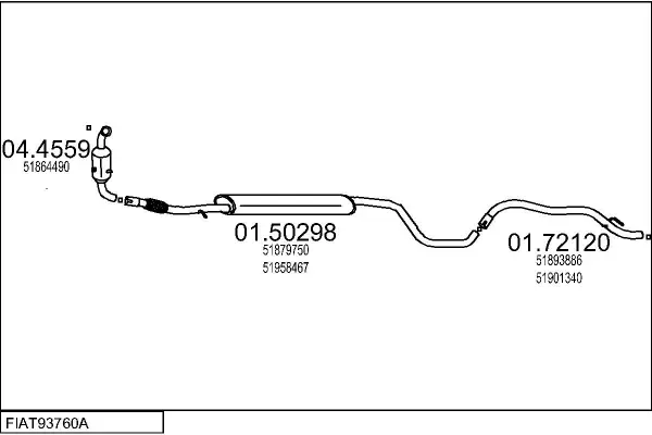 Изпускателна система MTS                 