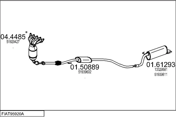 Изпускателна система MTS                 