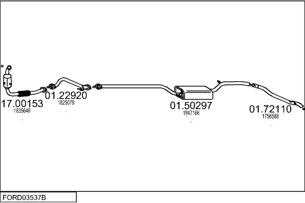 Изпускателна система MTS                 