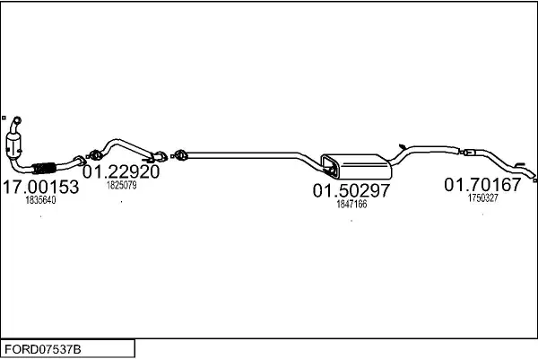 Изпускателна система MTS                 