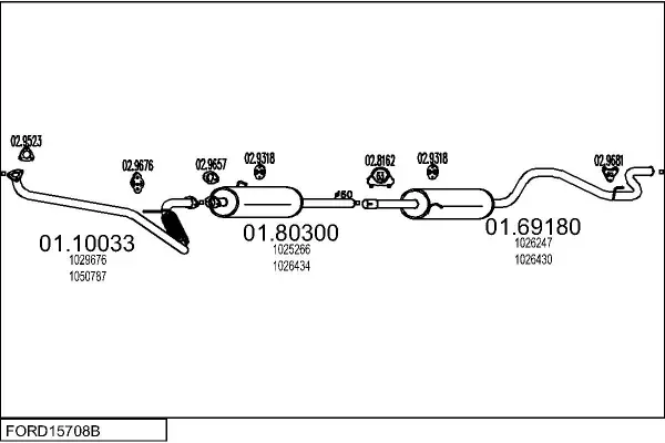 Изпускателна система MTS                 