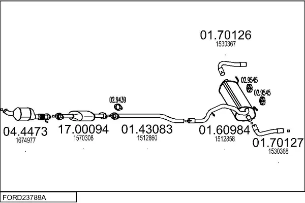 Изпускателна система MTS                 