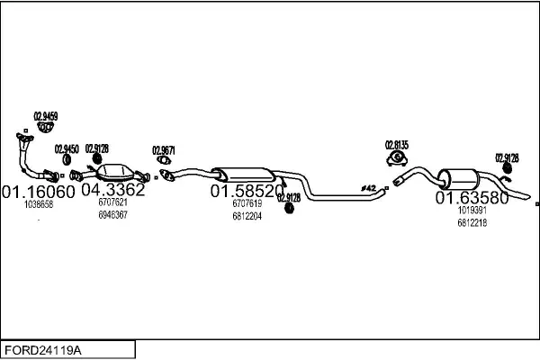 Изпускателна система MTS                 