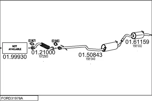 Изпускателна система MTS                 