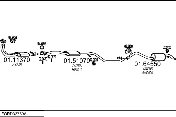 Изпускателна система MTS                 