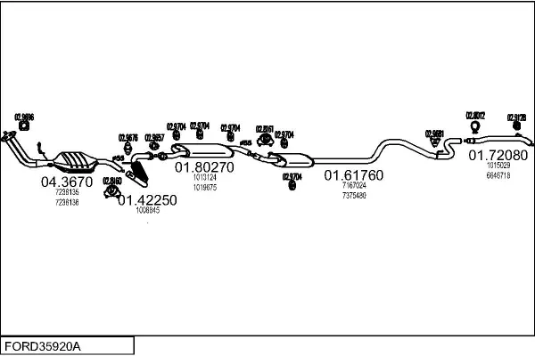 Изпускателна система MTS                 