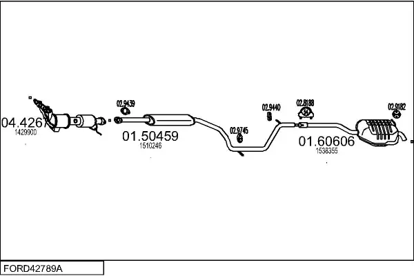 Изпускателна система MTS                 