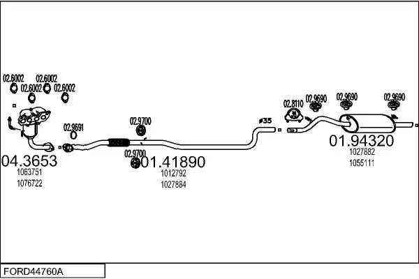 Изпускателна система MTS                 