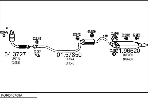 Изпускателна система MTS                 